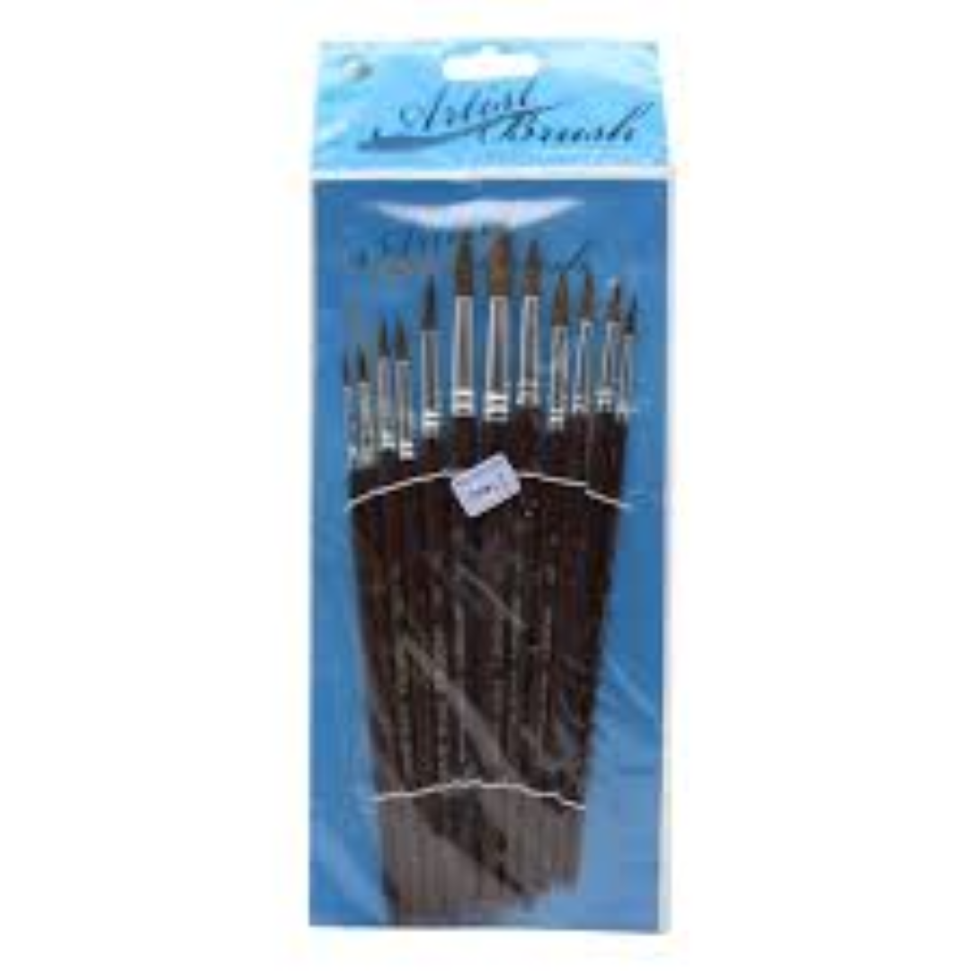Maries Brush Water Color-Pony Hair 12 MS-256